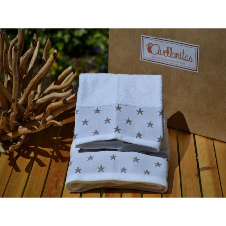 Toalla estrellas