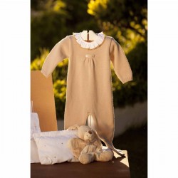 Pelele camel 100% algodón