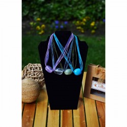 Colgante caramelo con cinta